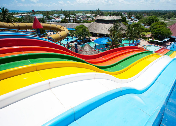 Customized Size Adults Whizzard Swimming Pool Water Slides
