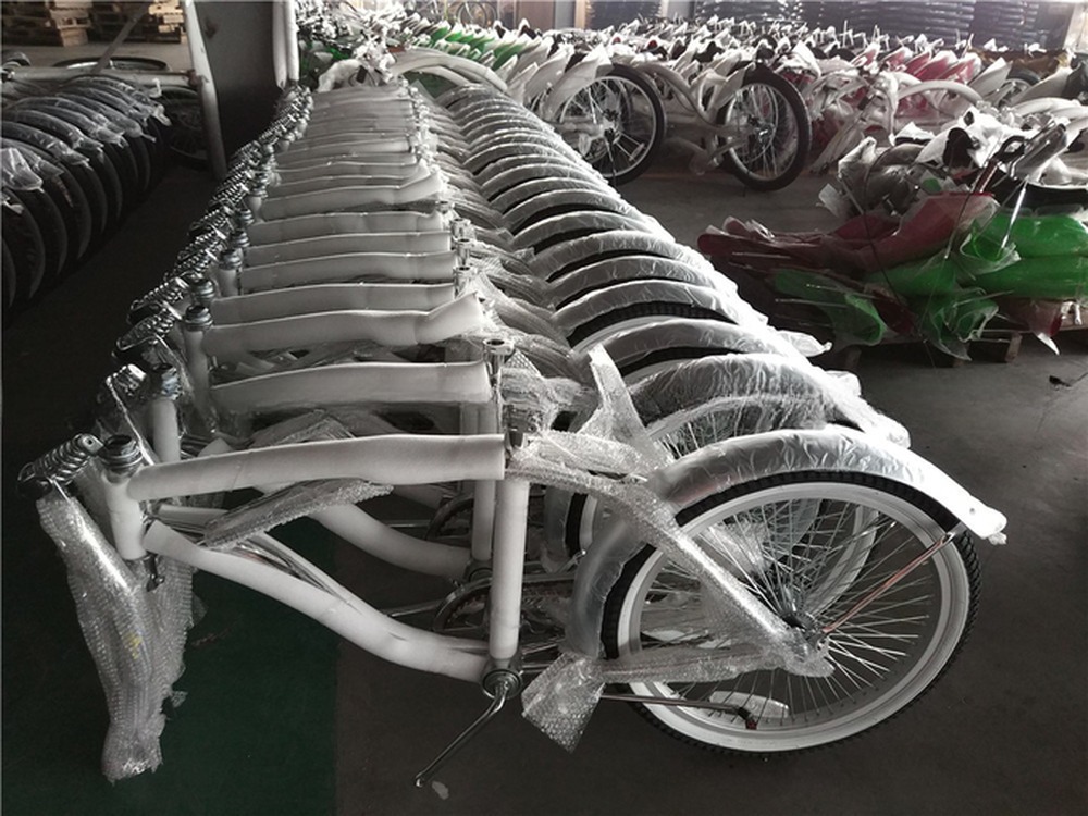CP 20 inch Springer Fork Bicycle Lowrider Chopper Bike Adult Beach Cruiser Lowrider Bicycle 12kg