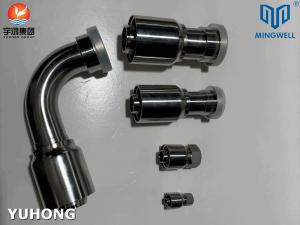 China Stainless Steel Hose Coupling Grade 316L Hydraulic Forming wholesale