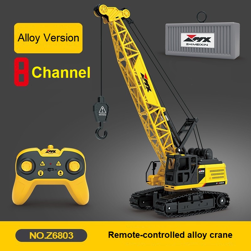 Indoor-Outdoor Playtime Get Your Kids this 8 Channel Remote Control Excavator Toy