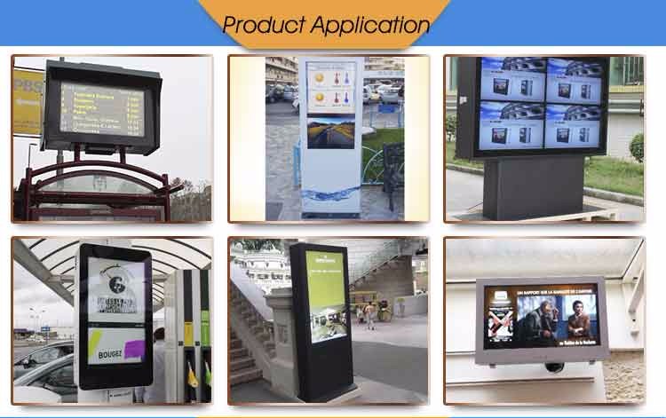 Airport 49 Inch Outdoor Touch Screen Kiosk Android Lcd Media Player Monitor