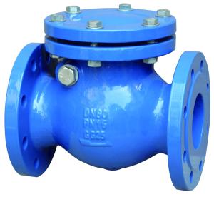 China Double Flange Industrial Check Valves DIN3202 F6 PN10 / 16 Simple Structure wholesale