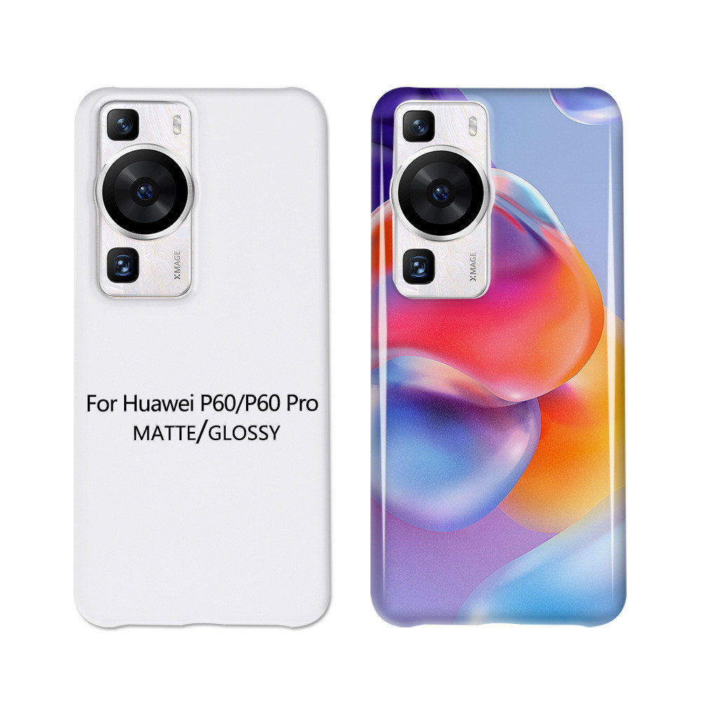Custom Logo Print PC Sublimation Mobile Cover For Huawei P60 P50