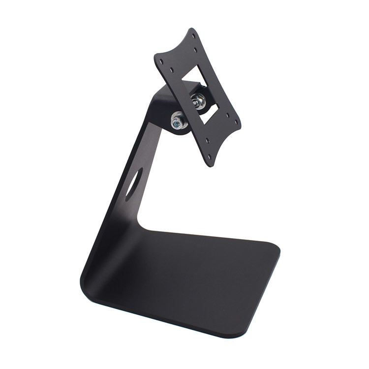 Desktop Stable LCD TV Bracket Loading Capacity 3 - 7kg Black For TV / Monitor / Computer