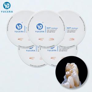 China YUCERA Dental 900MPA Zirconia Multilayer Disk For Milling Machine wholesale