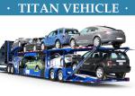 Steel Car Carrier Trailer , 2 / 3 Axle Vehicle Transport Semi Trailer