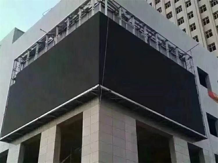 3d Outdoor Advertising Led Display Screen 32 Inch 90 Degree Right Angle P4 P5 P10