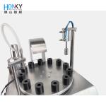 Liquid 6ml 0.6ml Plastic Ampoule Filling Machine Glass Plastic Bottle