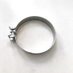 2.0" Stainless Steel Exhaust Clamps Narrow Band Muffler Seal
