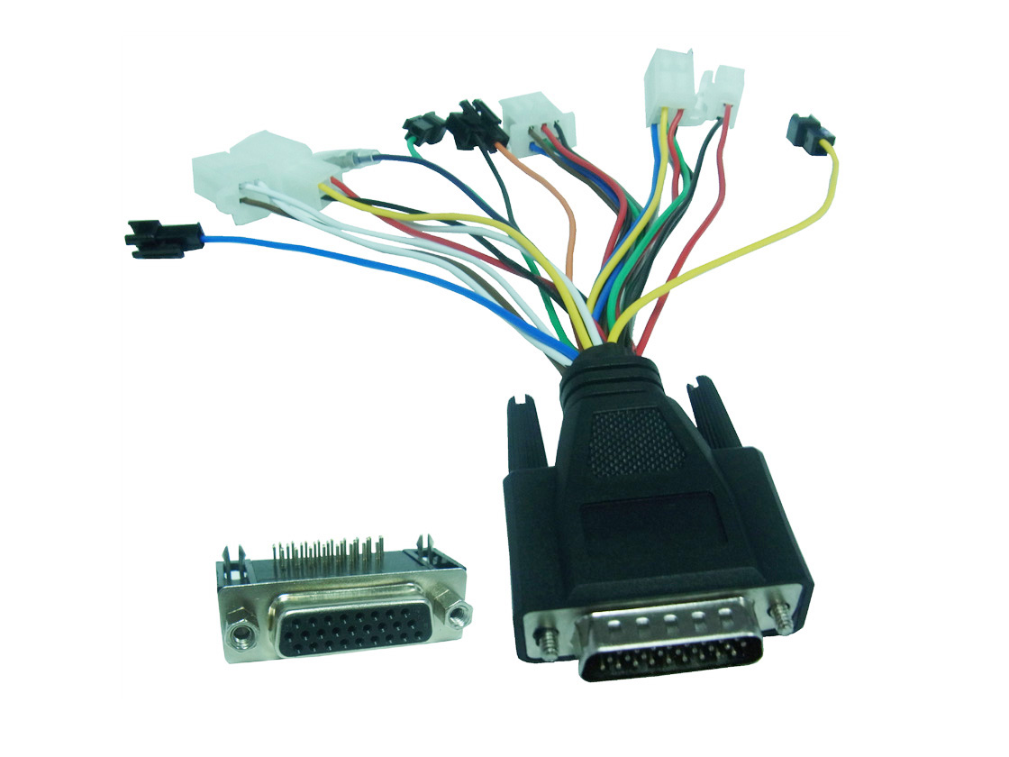 Customized Length Bshine ISO 11783 Motorcycle Wiring Harness for B58 Port Injection