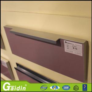 China dresser contemporary anodized foggy siver aluminum furniture handle wholesale