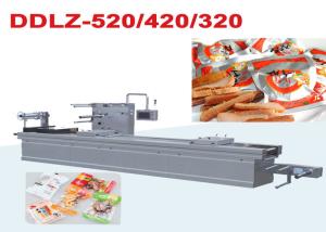 China Automatic Stretch Vacuum Snacks Food Packaging Machine / Shrinking Film Packing Machine wholesale