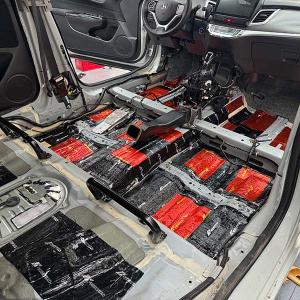China Mixed Material Automotive Sound And Heat Insulation Soundproof Car Floor Mats wholesale