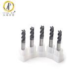 HRC 58 Solid Carbide End Mill With TiAlN Coating