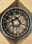 5x112 Black 20 Inch Alloy Wheels , 9J ET26 Forged Aluminium Wheels