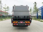 Automatic Compressed Garbage Truck High Capacity Rubbish Bin Truck