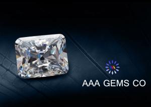 China White Brilliant Moissanite 3ct Charles And Colvard Moissanite Loose Stones wholesale
