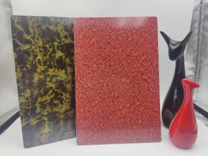 China 6.0mm Thickness Wood ACP Sheet With 0.5mm Aluminum Layer PVC Film Surface Coating wholesale