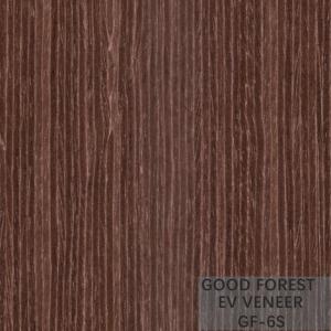 China Apricot Brown Wood Veneer Dyed Engineered Veneer For Cabinet Face wholesale