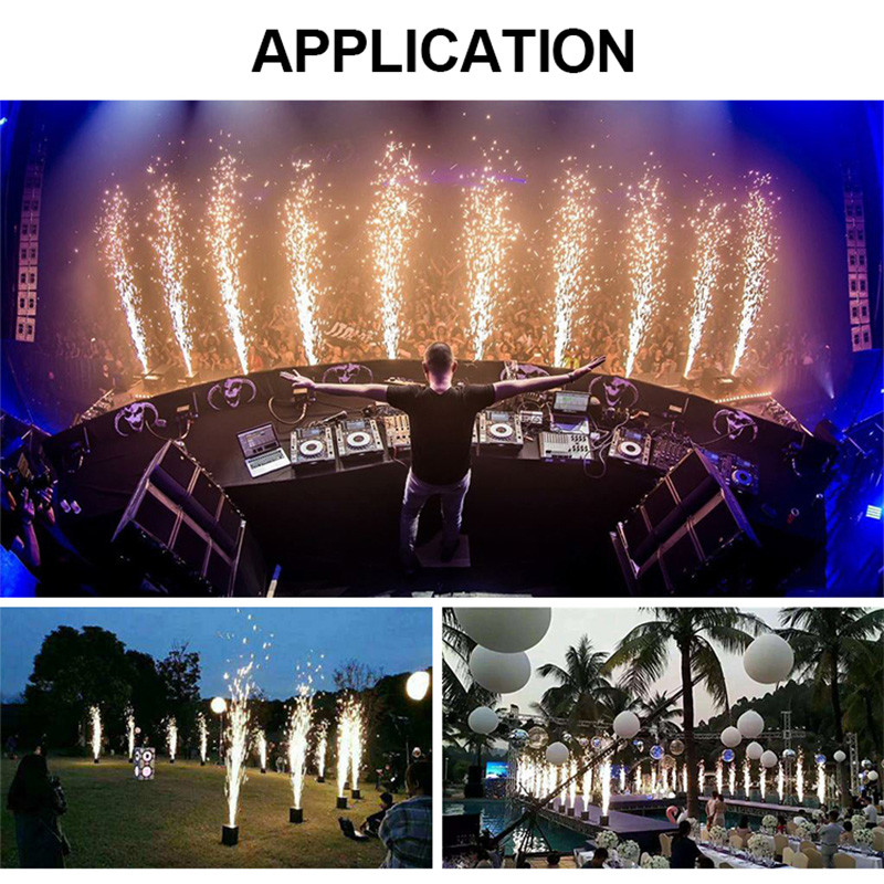 24.5cm Wireless Cold Sparkler Machine For Wedding