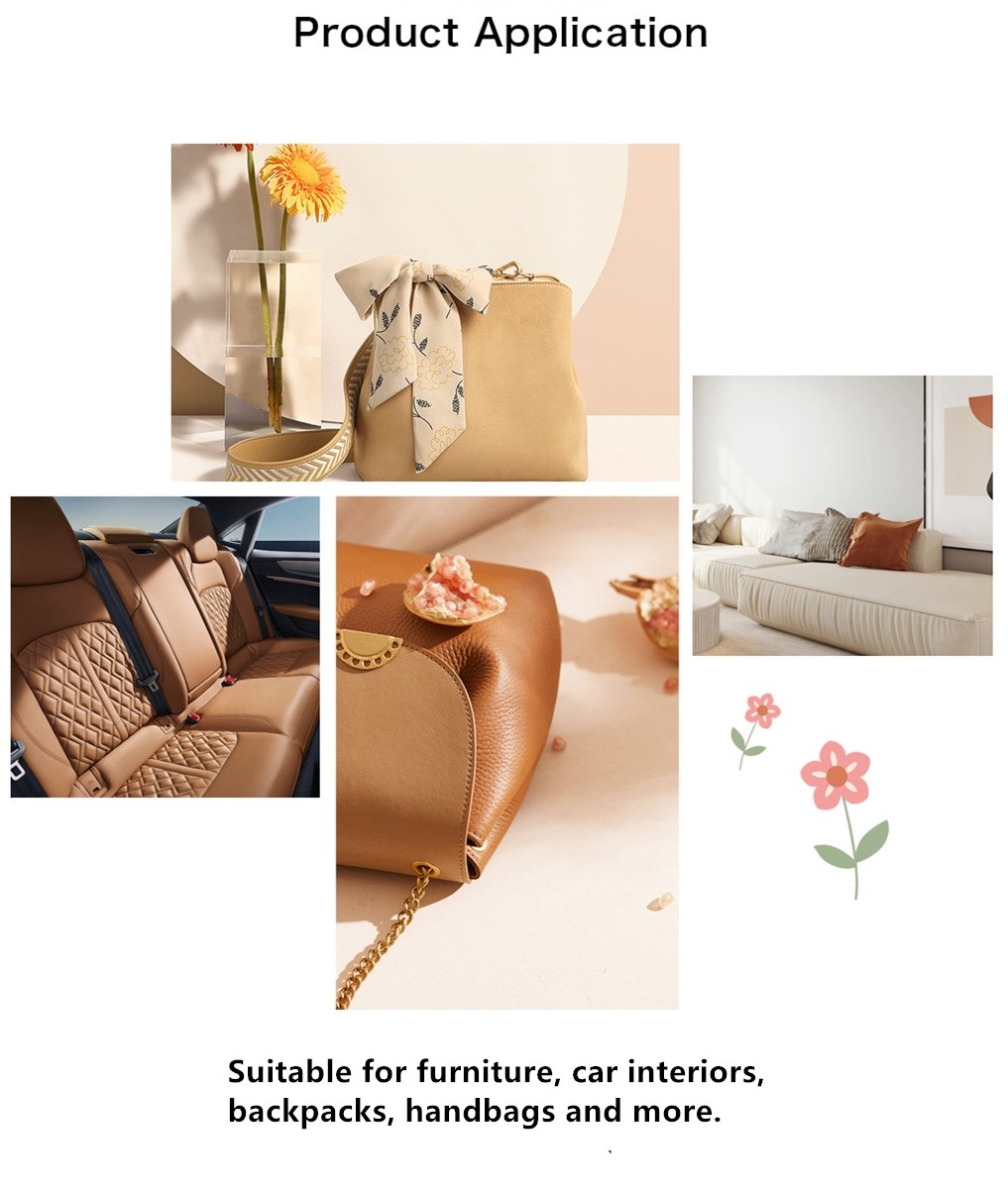 PVC Faux Leather Upholstery Fabric Lychee PVC Sofa Leather Scratch Resistent