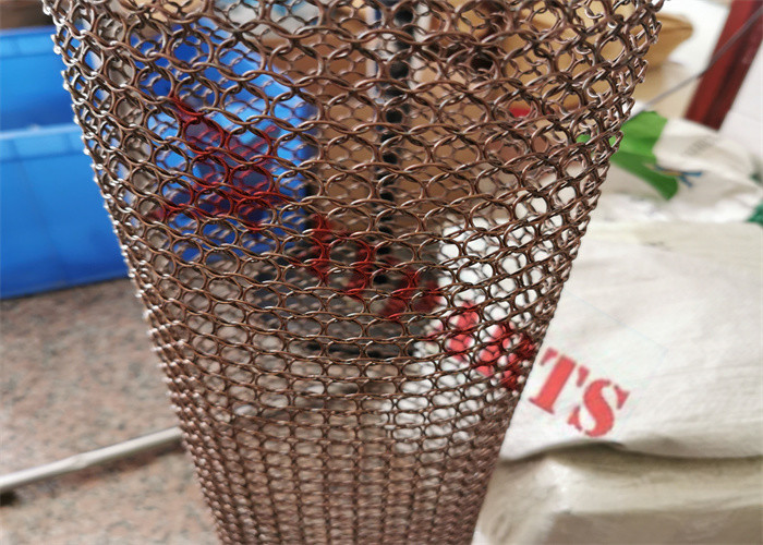Various Color Rings Chainmail Drapery For Building Decoration