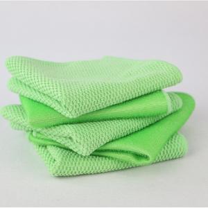 China Green Lint Free 40x40cm Kitchen Cleaning Cloth wholesale