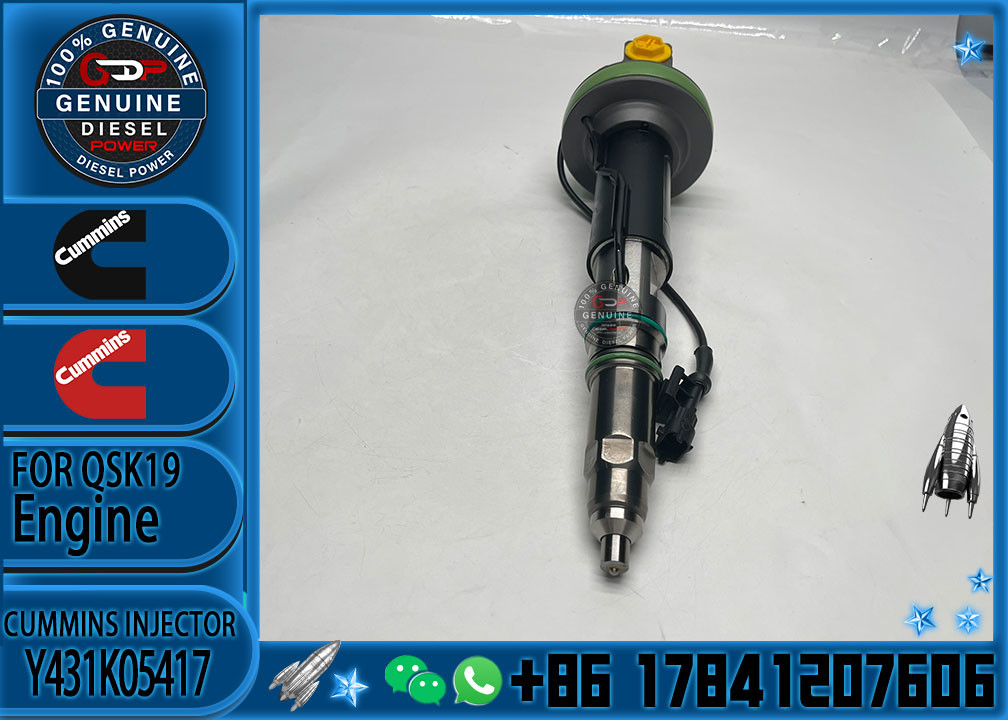 Diesel High Pressure Common Rail Fuel Injector Y431K05558 Y431K05417 4964170 4964171 2867149 For QSK19 Diesel Engine