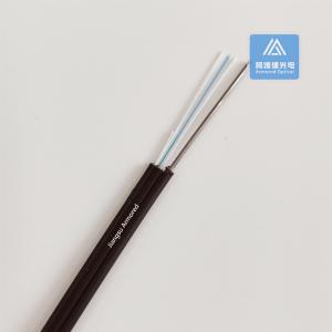 China Simplex SM Drop Cable 5.0x2.0mm Black LSZH Indoor Fiber Optic Cable FTTH wholesale
