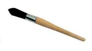China Polyester Filament Chalk Brush Set Furniture Wax Applicator Brush wholesale