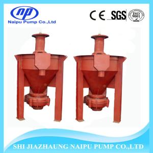 China 6SV-AF Rubber lined &amp; hard metal Vertical froth pumps wholesale