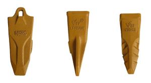 China 14553244 Aftermarket Backhoe Bucket Teeth 16.7KG With Alloy Steel Material wholesale