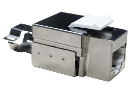 Quality Cat 6A Shielded Keystone Jack 10G for sale