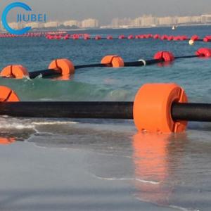China Plastic HDPE Pipe Floater Heavy Duty Versatile For Cable Hose Floats Device Dredge Pumping wholesale