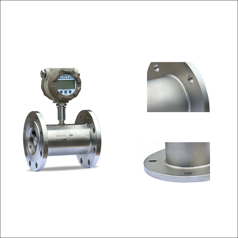 Liquid nitrogen gas smart turbine flow meter