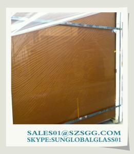 China High quality 4mm Brown Float Tinted Glass for buildings wholesale