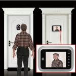 3.5 inch Screen Digital Door Peephole Viewer Camera 120 Degree Wide Angle Video