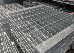China Q235 Toothed Flat Steel Galvanised Trench Grates Rust Resistance wholesale