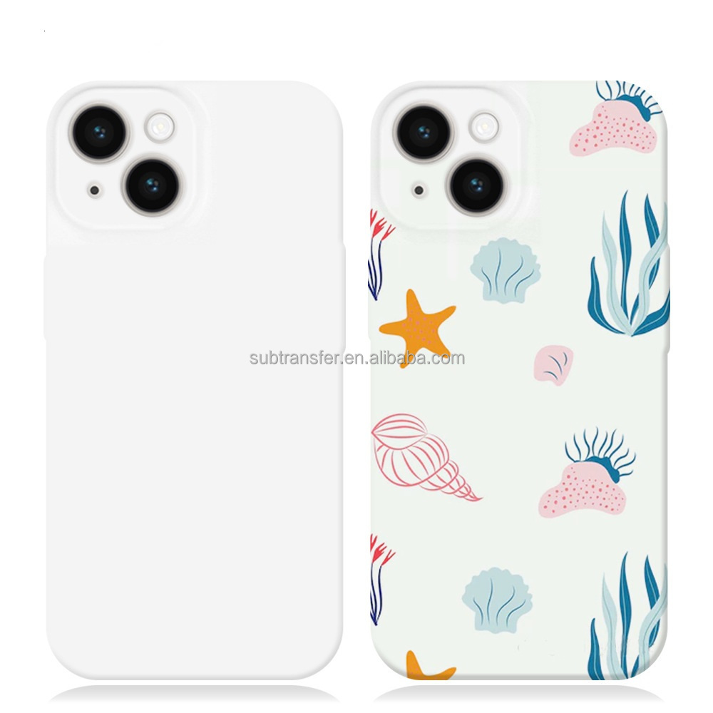 Custom Logo 3D Sublimation Slim Phone Cases Blanks for iPhone 14 and iphone 15 and iphone 16