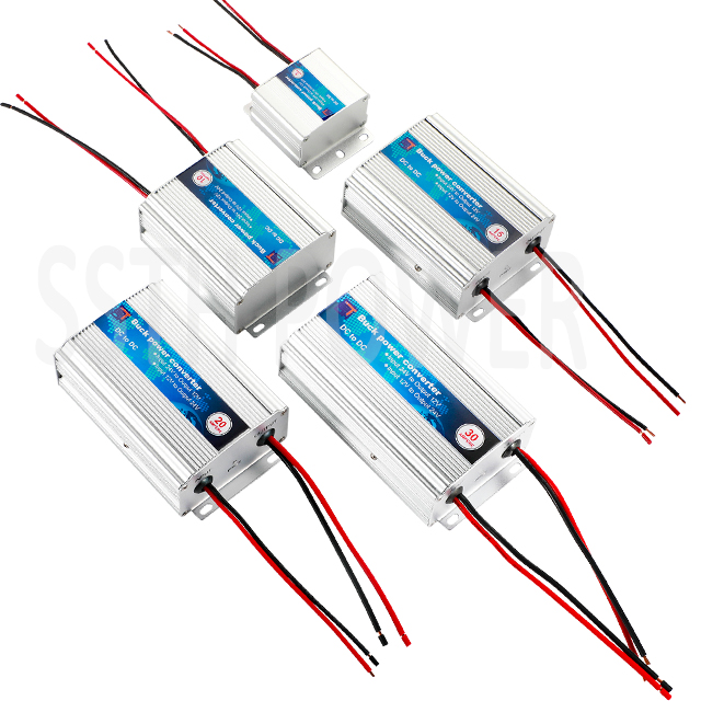 24V To 12V 10A 20A 30A Car DC To DC Converter Customized Voltage Support