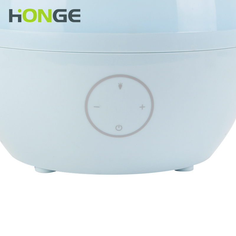 Colorful Ultrasonic Aroma Humidifier , Aroma Diffuser Humidifier With Water Tank Filter