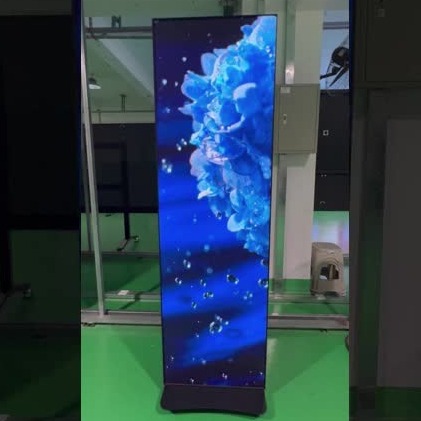 Full Color Commercial LED Display Poster For Indoor Use 2000*750*30mm Screen Size