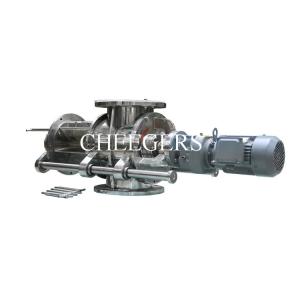 China DN200 Sanitary Rotary Valves 650kg/h High Pressure Rotary Valve wholesale