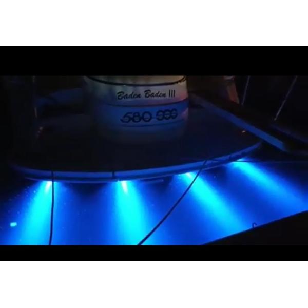 12V Marine LED Lights 316 Stainless Steel IP68 Blue Underwater Boat LED Lights