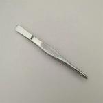Instruments Curved Straight Surgical Medical Grade Tweezers Stainless Steel