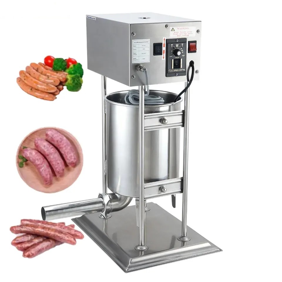 220v 10l Adjusting Electric Sausage Filling Machine Automatic