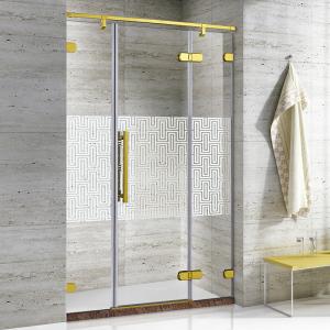 China Rectangle Stainless Steel Shower Room 8mm Glass Explosion Proof wholesale