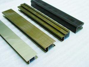 China 2MM T6 6005 Electrophoresis Anodized Aluminum Extrusions wholesale