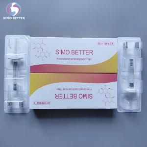China Cross Linked Face Beauty Filler Hyaluronic Acid Dermal Filler 2.0ml , CE Approved wholesale