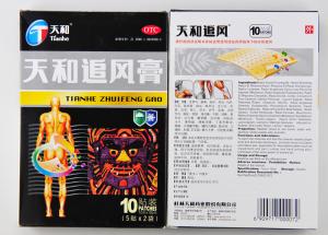 China TianHe Zhui Feng Gao Pain Relief bone strong plaster wholesale